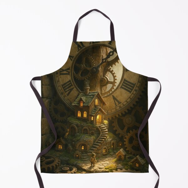 Item preview, Clockwork Cottage: The Timekeeper's Home designed and sold by RinWinArts.