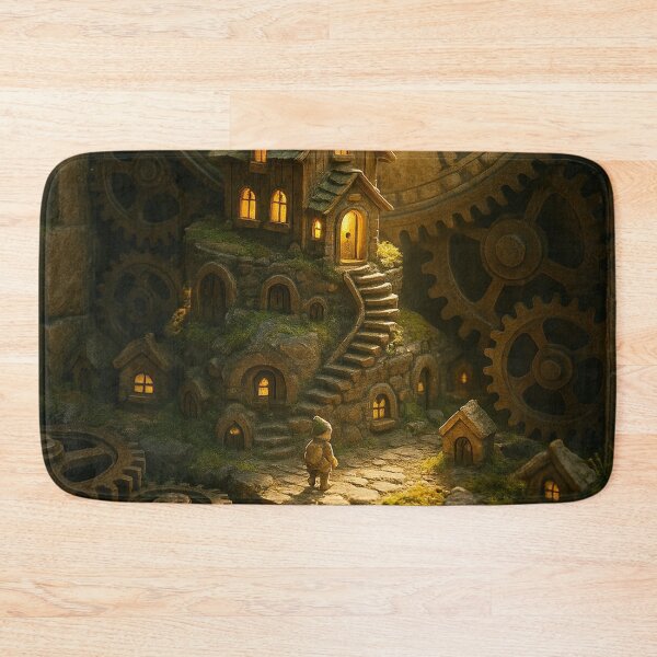 Item preview, Clockwork Cottage: The Timekeeper's Home designed and sold by RinWinArts.