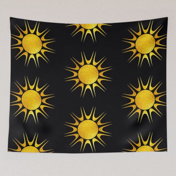 Item preview, Golden shining sun designed and sold by AnnabellaRh.