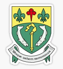 Coat of Arms of Letterkenny, Ireland Sticker
