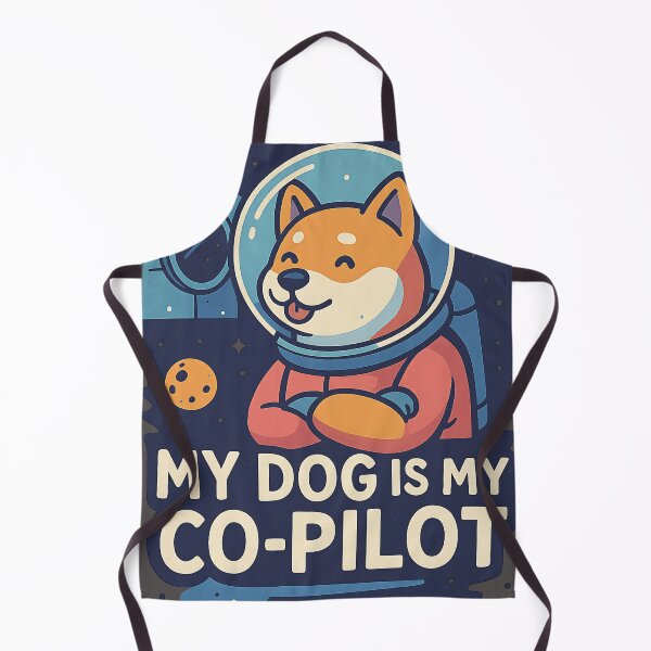 Artikelvorschau, Space Pup Co-Pilot-Mission entworfen und verkauft von PosiPrints.