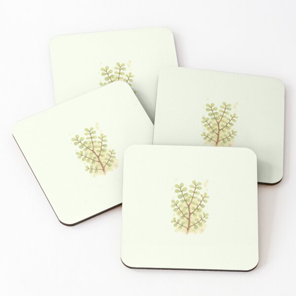 Item preview, Watercolor Elephant bush designed and sold by Loavesofcats.