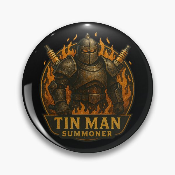 Item preview, Tin Man Summoner – SuR Elite Badge designed and sold by SuR-CLAN.