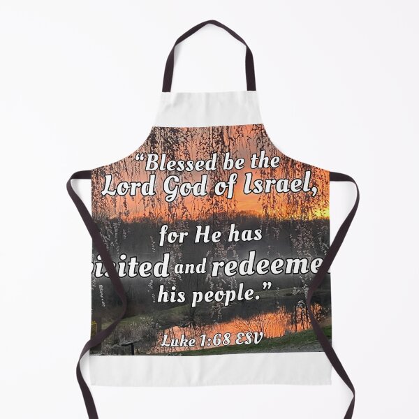 Item preview, Blessed be the Lord Lk 1:68 sunset designed and sold by stella literarium.