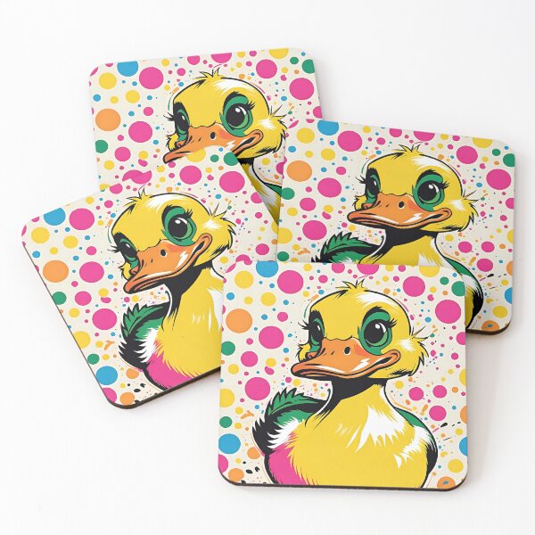 Item preview, COLORFUL DUCK POP ART STYLE designed and sold by infinitearte.