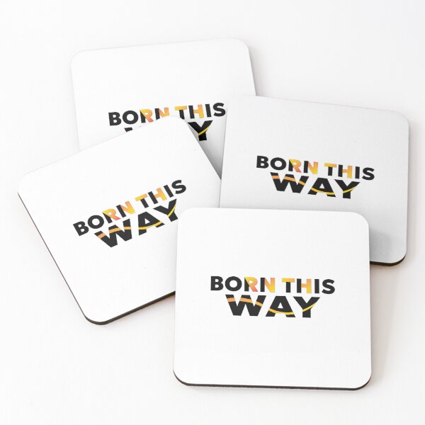 Item preview, Born This Way Text Art designed and sold by Combat Skies.
