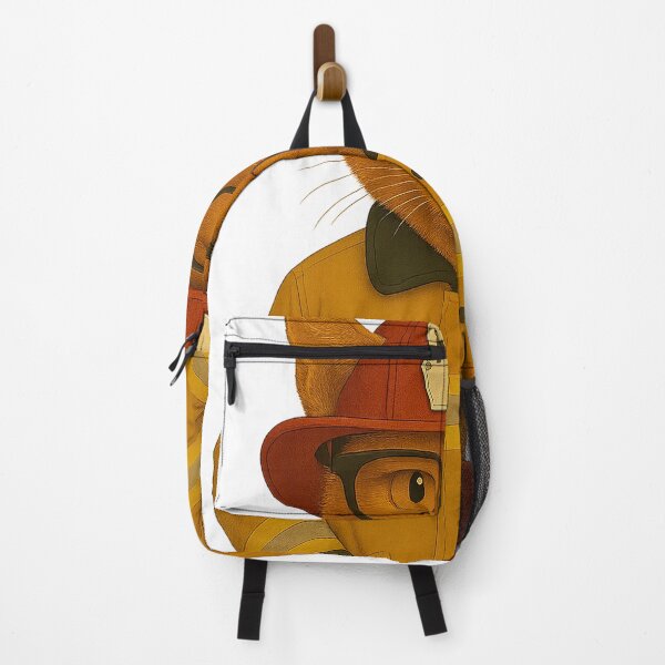Item preview, Brave Firefighter Cat - Orange Tabby in Fire Gear designed and sold by yorada.