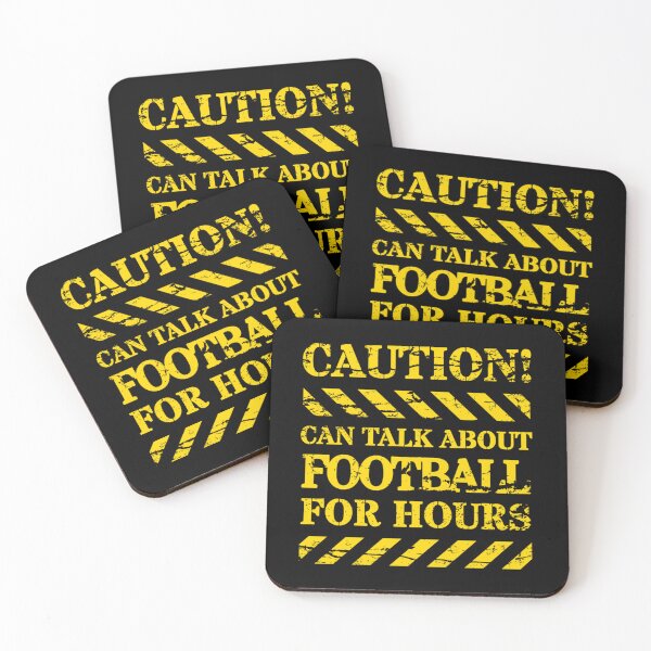 Item preview, Caution can talk about football designed and sold by VRedBaller.