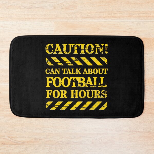 Item preview, Caution can talk about football designed and sold by VRedBaller.