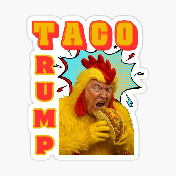 Artikel-Vorschau von Taco Trump, designt und verkauft von FatBirdie.