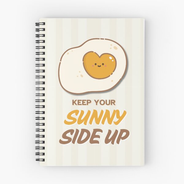 Item preview, Keep Your Sunny Side Up – Fun Breakfast Quote Design for Foodies & Positivity Lovers designed and sold by LeoraAtelier.