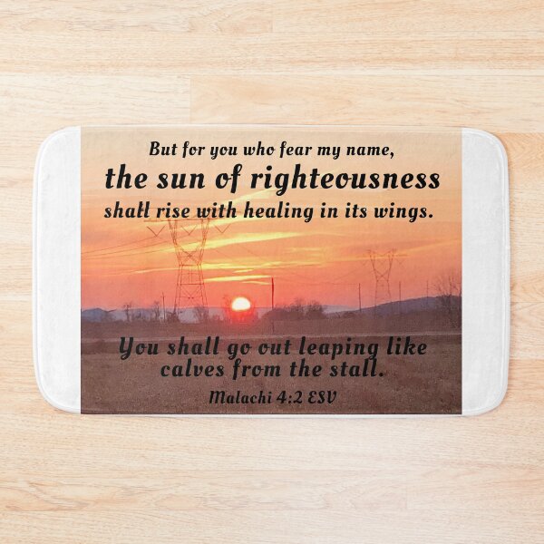 Item preview, Malachi 4:2 the sun of righteousness shall rise designed and sold by stella literarium.
