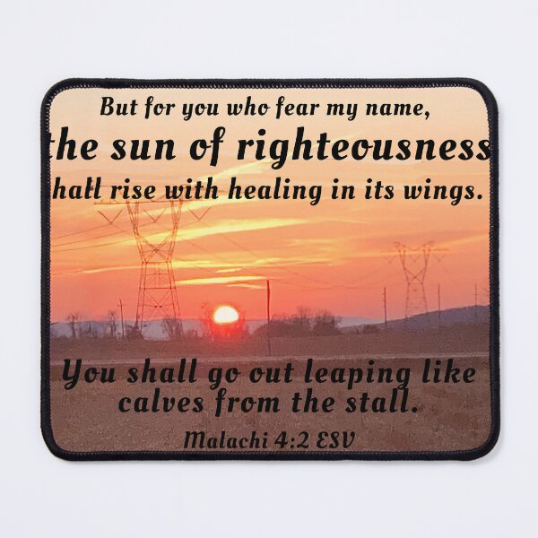 Item preview, Malachi 4:2 the sun of righteousness shall rise designed and sold by stella literarium.