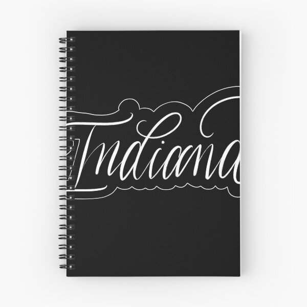 Aperçu de l'œuvre Lettrage de l'Indiana créée et vendue par CreativeSaze.