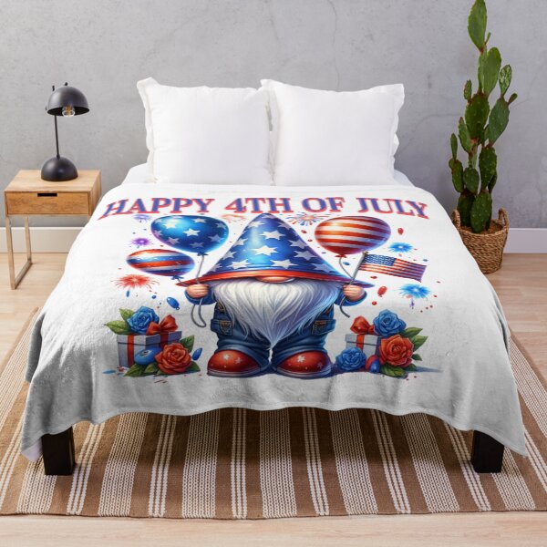 Item preview, 4th of July Gnome Red White and Blue designed and sold by Bondrewd1.
