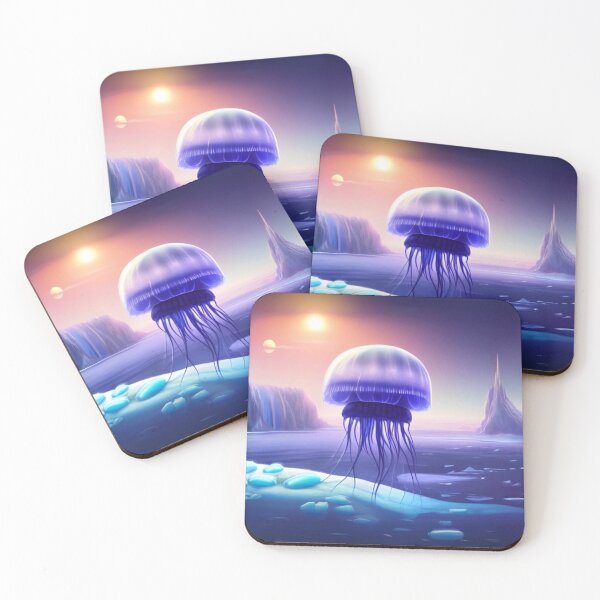 Item preview, Arctic Jellyfish designed and sold by Korral.