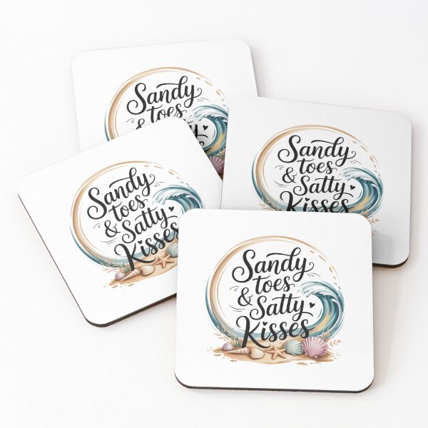 Item preview, Sandy Toes & Salty Kisses Boho Beach designed and sold by MagicWander.