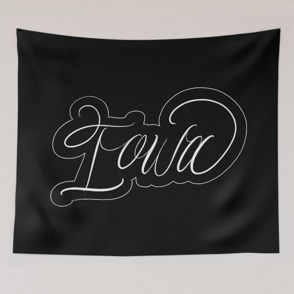 Item preview, Iowa Lettering designed and sold by CreativeSaze.