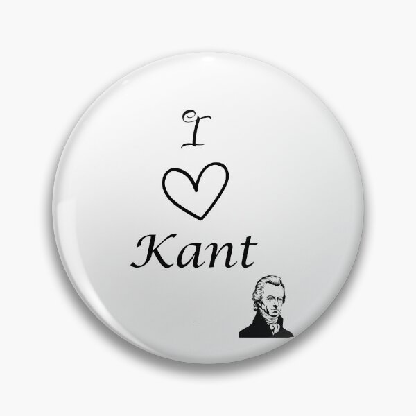 Item preview, I Love Kant - Immanuel Kant - Philosopher  designed and sold by Scrappy Gardeners.