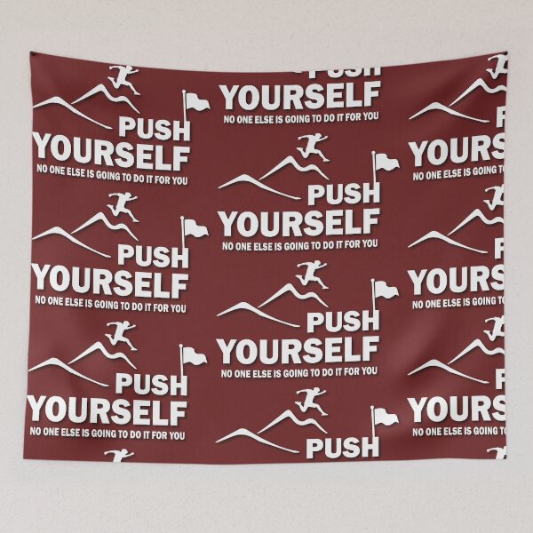 Item preview, Push Yourself designed and sold by DesignOnTshirt.
