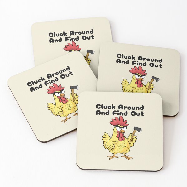 Item preview, Cluck Around And Find Out designed and sold by GleamingGiant.