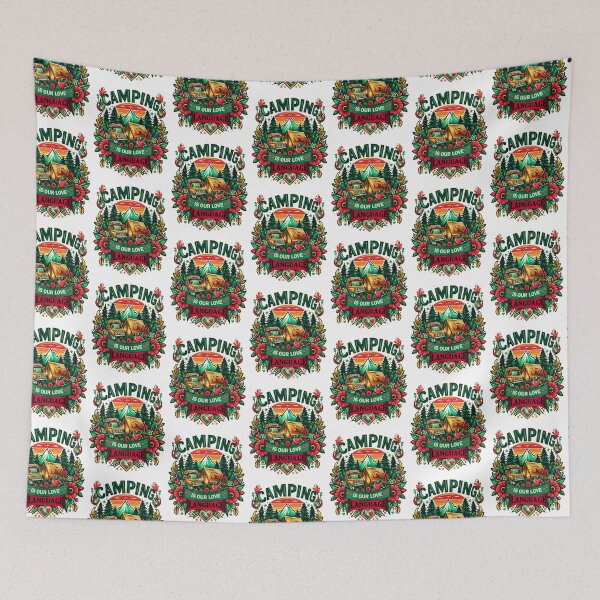 Item preview, Camping Is Our Love Language Summer Vacation Family Matching  designed and sold by Creat-Des.