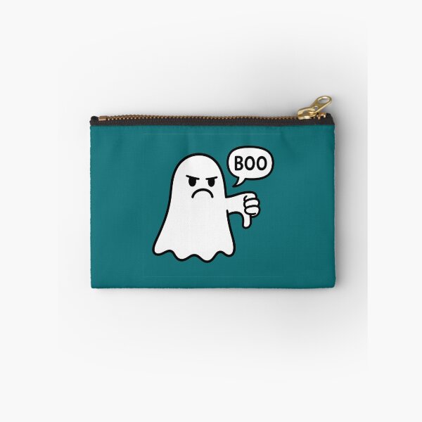 Item preview, Funny Ghost of Disapproval Meme – Angry Boo with Thumbs Down designed and sold by AS94 Creative Designs.