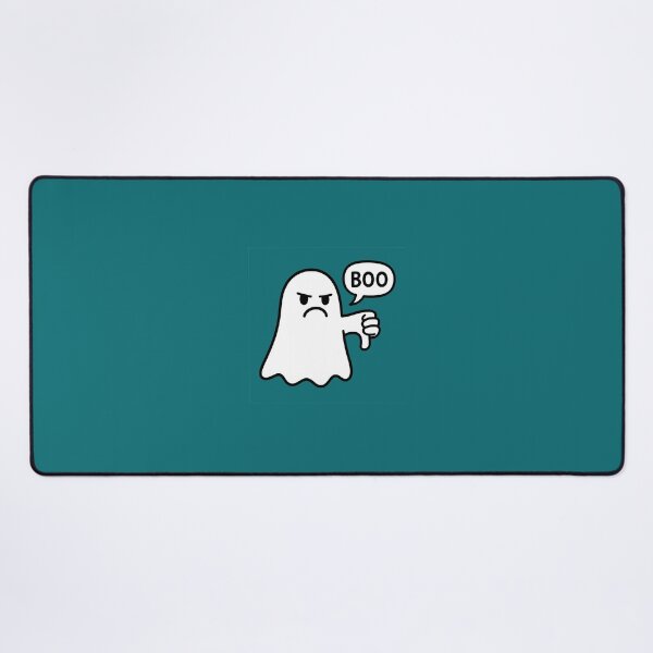 Item preview, Funny Ghost of Disapproval Meme – Angry Boo with Thumbs Down designed and sold by AS94 Creative Designs.