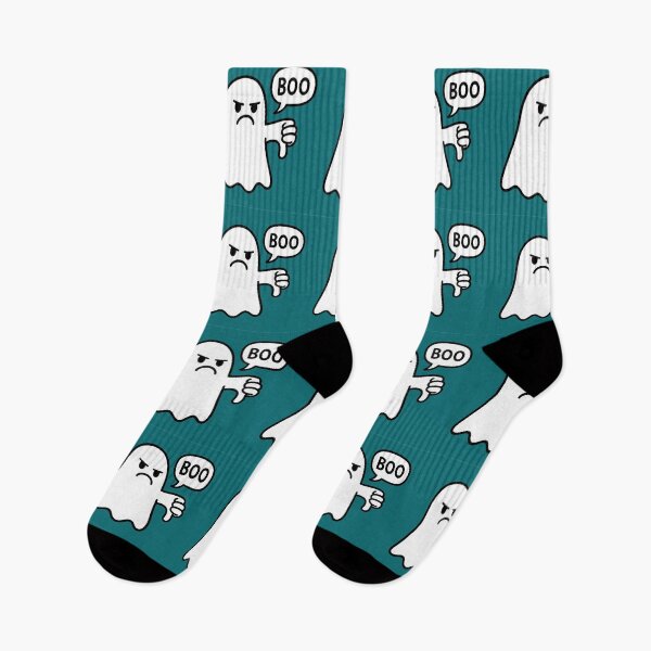 Item preview, Funny Ghost of Disapproval Meme – Angry Boo with Thumbs Down designed and sold by AS94 Creative Designs.