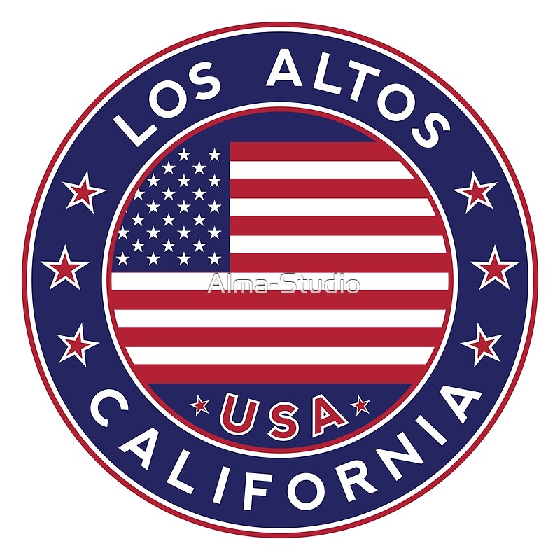 "Los Altos, California" By Alma-Studio | Redbubble