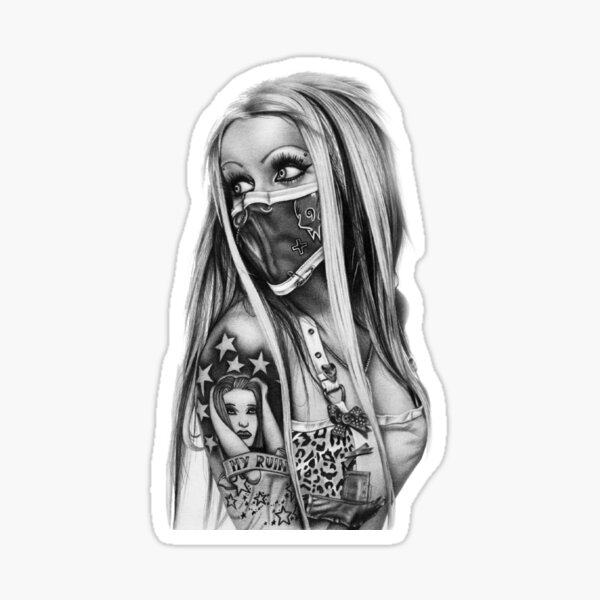 Item preview, Tattoo girl  designed and sold by RB shopping center.