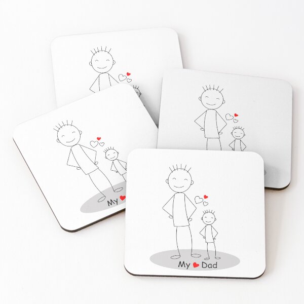 Item preview, Father & Child Line Art – Minimalist Father’s Day Design designed and sold by asmaqa.