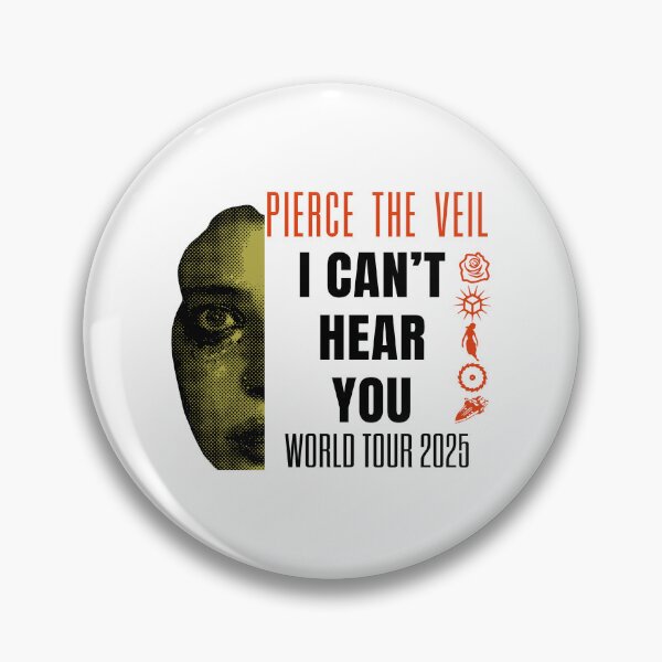 Item preview, Pierce The Veil I Can Hear You Tour 2025 designed and sold by JoshuaSCT.