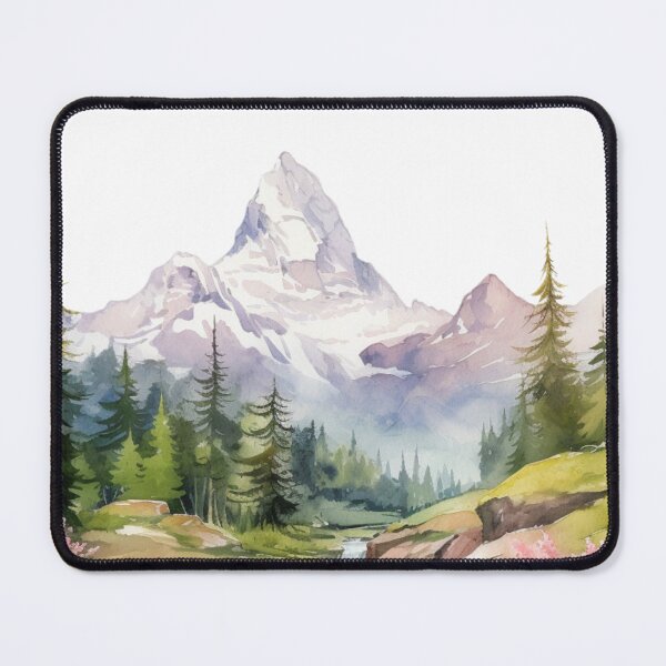Item preview, Adoración Pura 2025 | Asamblea JW Español | Acuarela de Montaña con Cascada designed and sold by Kishaprints.