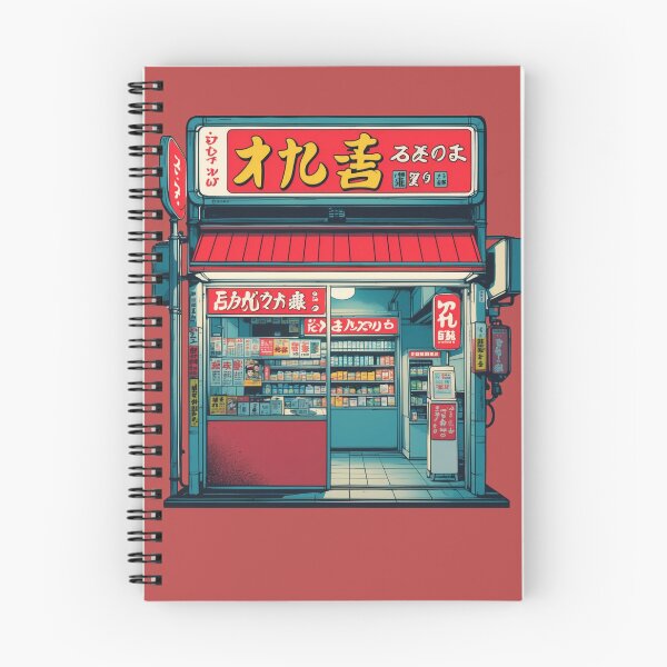 Item preview, Retro Japanese Storefront - Night Market Vibes designed and sold by Anno Meister.