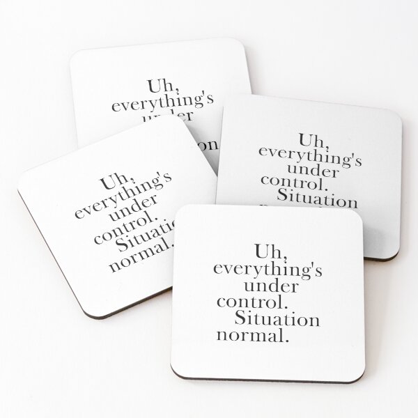 Item preview, Quotes - Situation Normal designed and sold by SWETA HALDER.