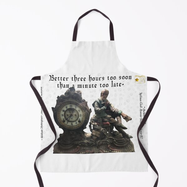 Item preview, Better 3 hours soon than a minute too late - Shakespeare designed and sold by stella literarium.