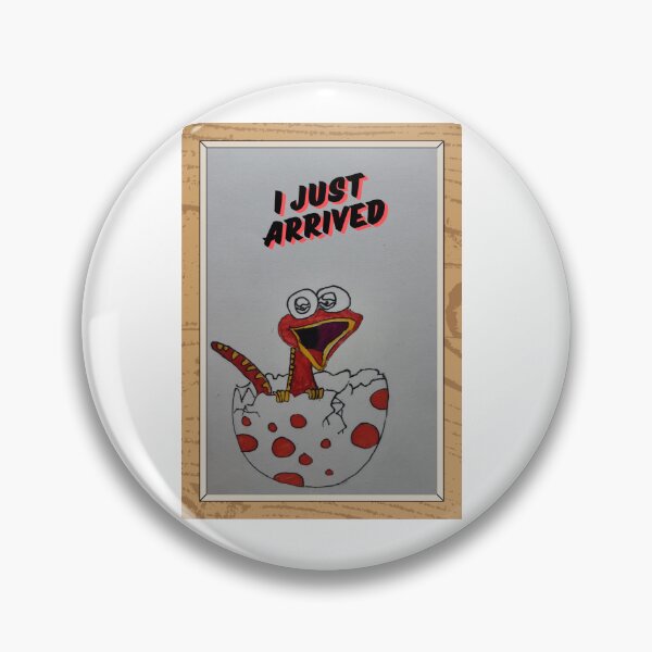 Item preview, I Just Arrived designed and sold by Gauri Desai.