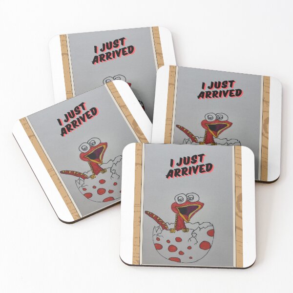 Item preview, I Just Arrived designed and sold by Gauri Desai.