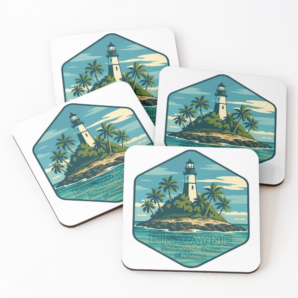 Item preview, Biscayne National Park Florida Sticker designed and sold by Ismeal Von.