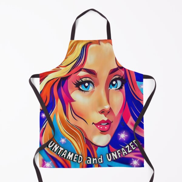 Item preview, Untamed and Unfazed – Bold Pop Art Portrait designed and sold by gleefulme.