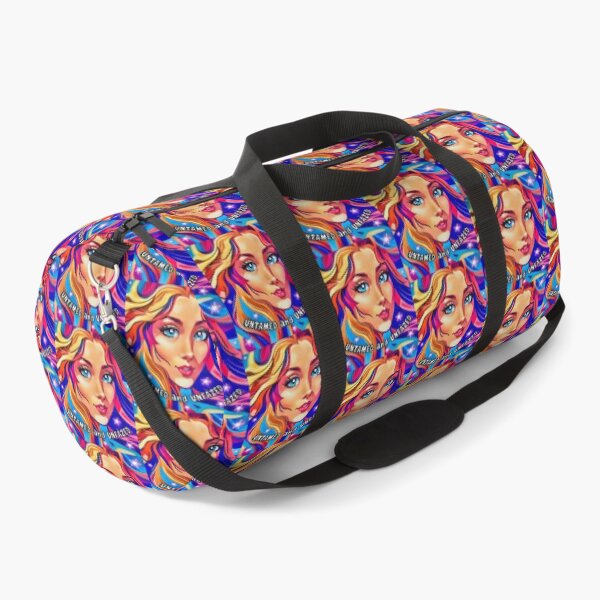 Item preview, Untamed and Unfazed – Bold Pop Art Portrait designed and sold by gleefulme.