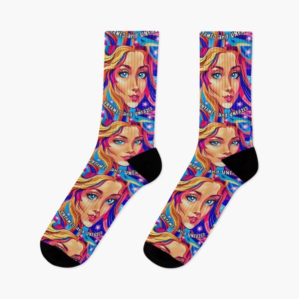 Item preview, Untamed and Unfazed – Bold Pop Art Portrait designed and sold by gleefulme.