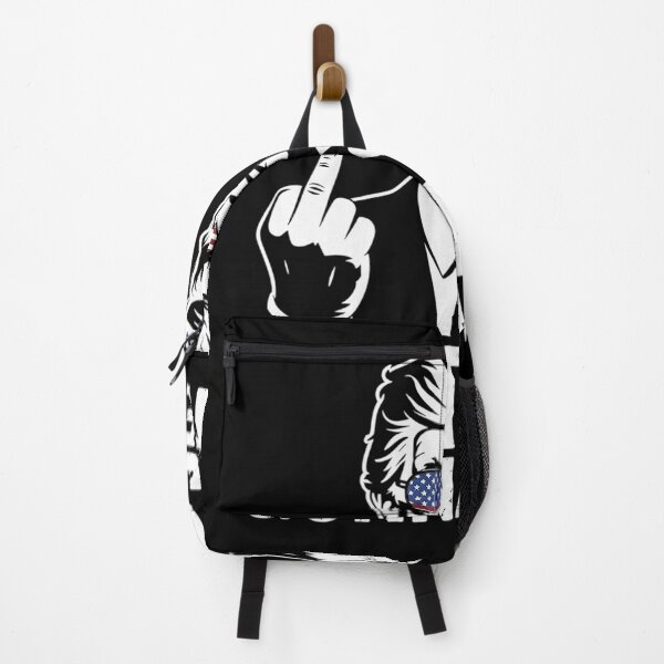 Item preview, Funny Haters Gonna Hate President Donald Trump Middle Finger designed and sold by splindoershop.