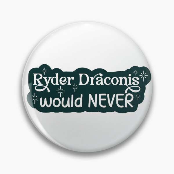 Item preview, Ryder Draconis Would Never - Ruthless Boys of the Zodiac - Officially Licensed  designed and sold by serafineaandd.