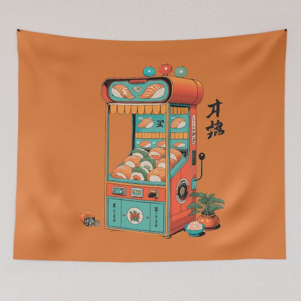 Item preview, Sushi Claw Machine - Arcade Meets Appetite designed and sold by Anno Meister.
