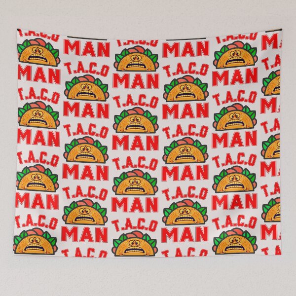 Item preview, Taco Man always chickens out  political humor 2025 designed and sold by erozzz.