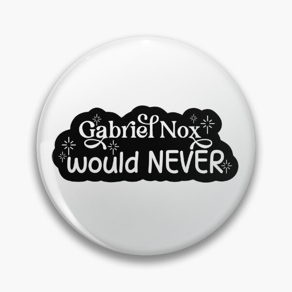 Item preview, Gabriel Nox Would Never - Ruthless Boys of the Zodiac - Officially Licensed  designed and sold by serafineaandd.