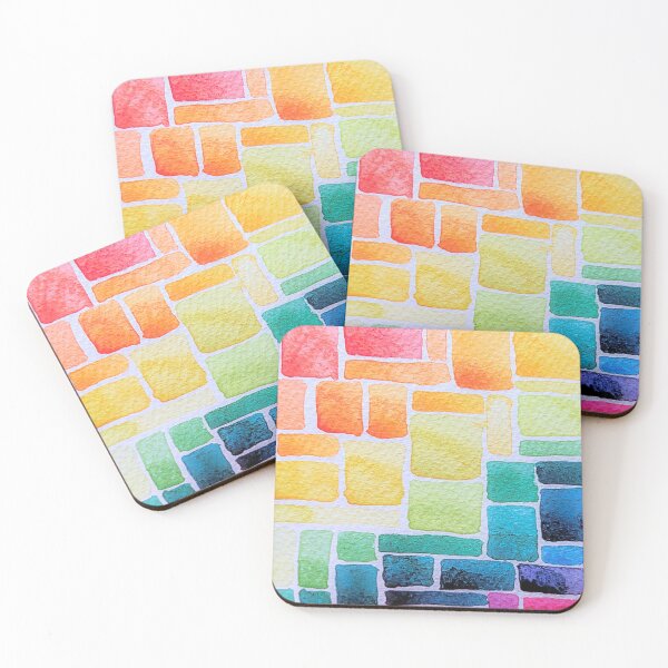 Item preview, Rainbow Squares designed and sold by HGeanArt.