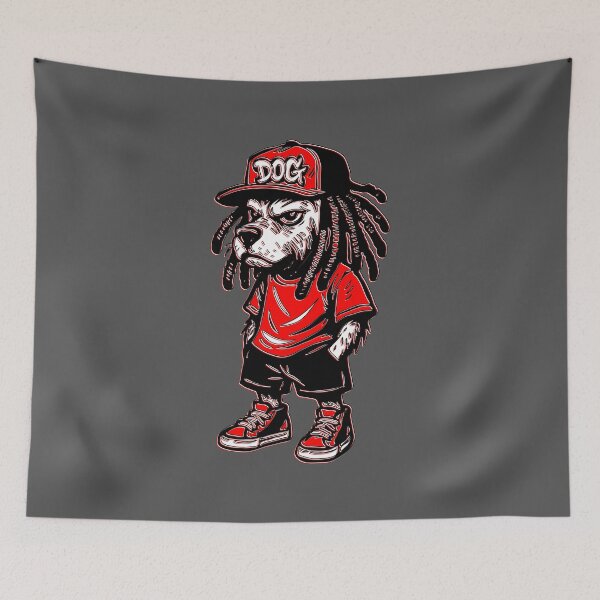Item preview, Urban Hip Hop Dog with Attitude designed and sold by 4rpixs.